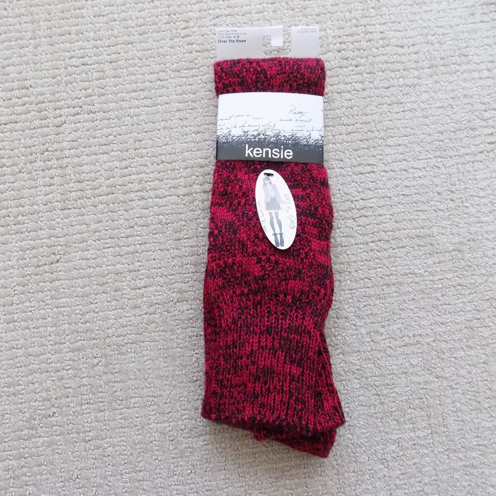 NWT KENSIE OVER THE KNEE BOOT SOCKS